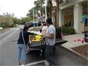 Packing up